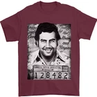Pablo Escobar Mug Shot Mens T-Shirt 100% Cotton