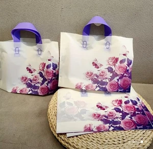 New It's free to sell on eBay Excludes Vehicles and business sellers Sell one like this  Share 30 PCs Premium Purple Floral Gift Bag For Party, Shopping Birthday Wedding