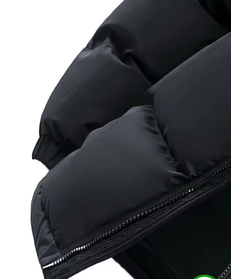 Men’s Black Winter Warm Jacket With Hood